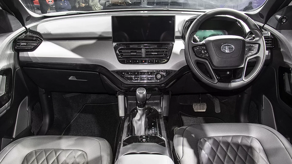 harrier ev interior dashboard