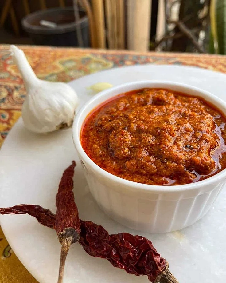 Rajasthani Garlic Chutney 2