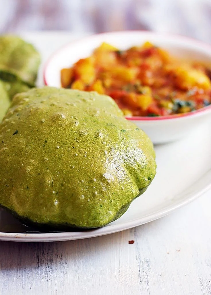 Palak Poori 3