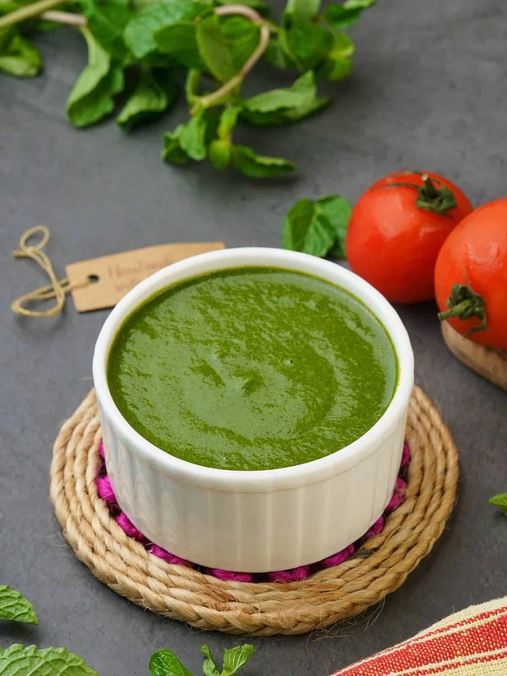 green garlic chutney 2