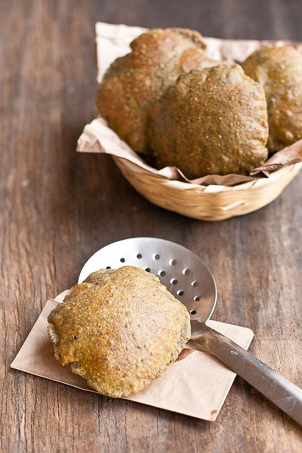 Palak Poori 6