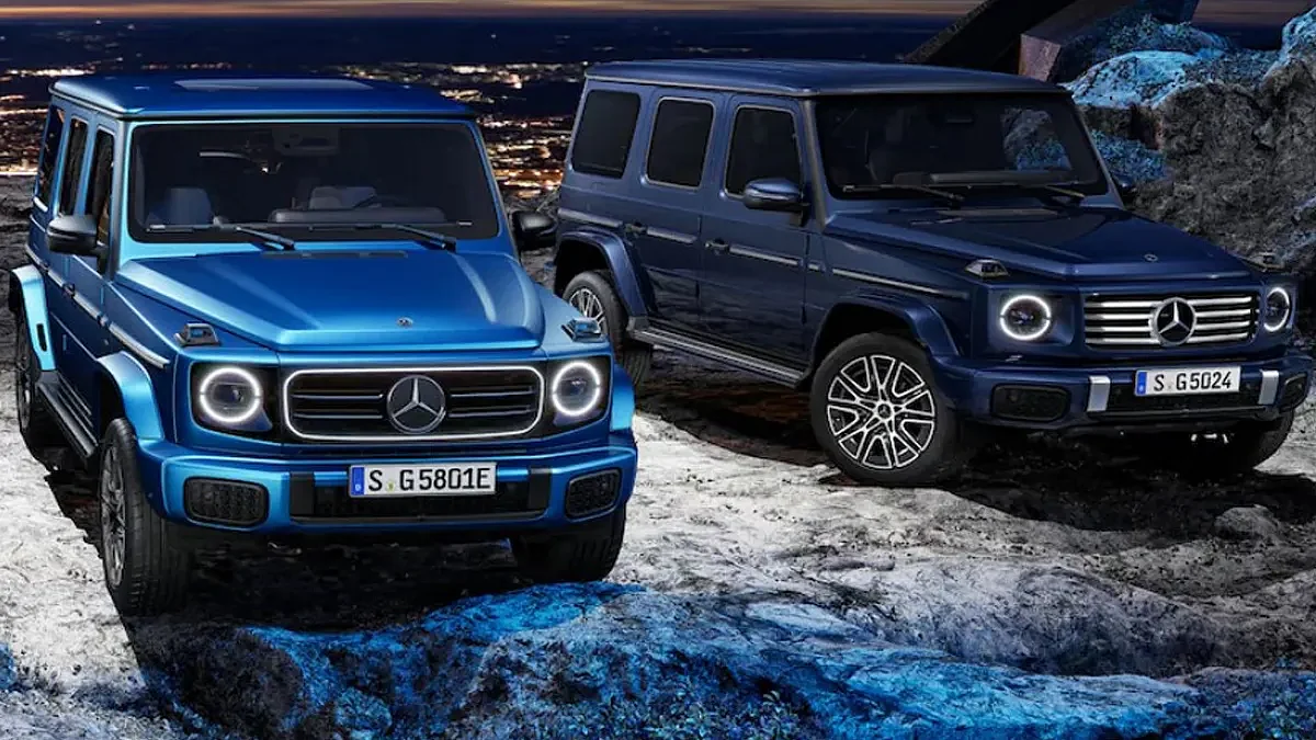 2025 Mercedes Benz Electric G Class front
