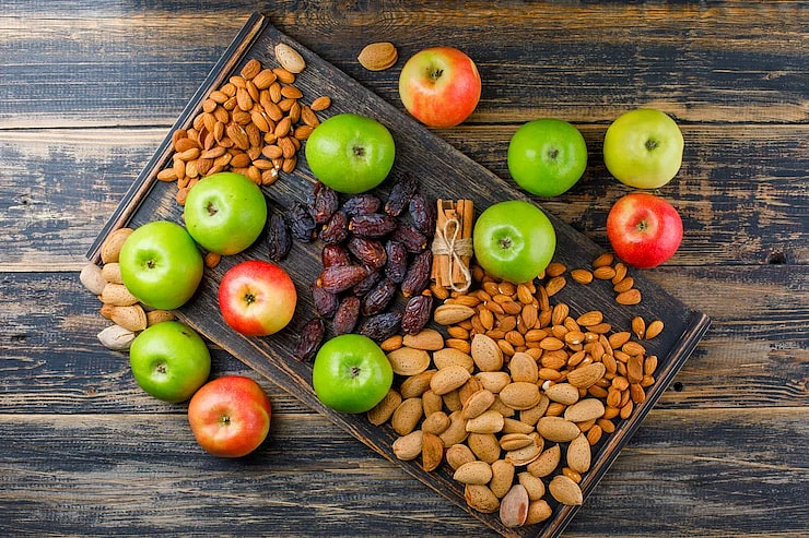 fruits and nuts