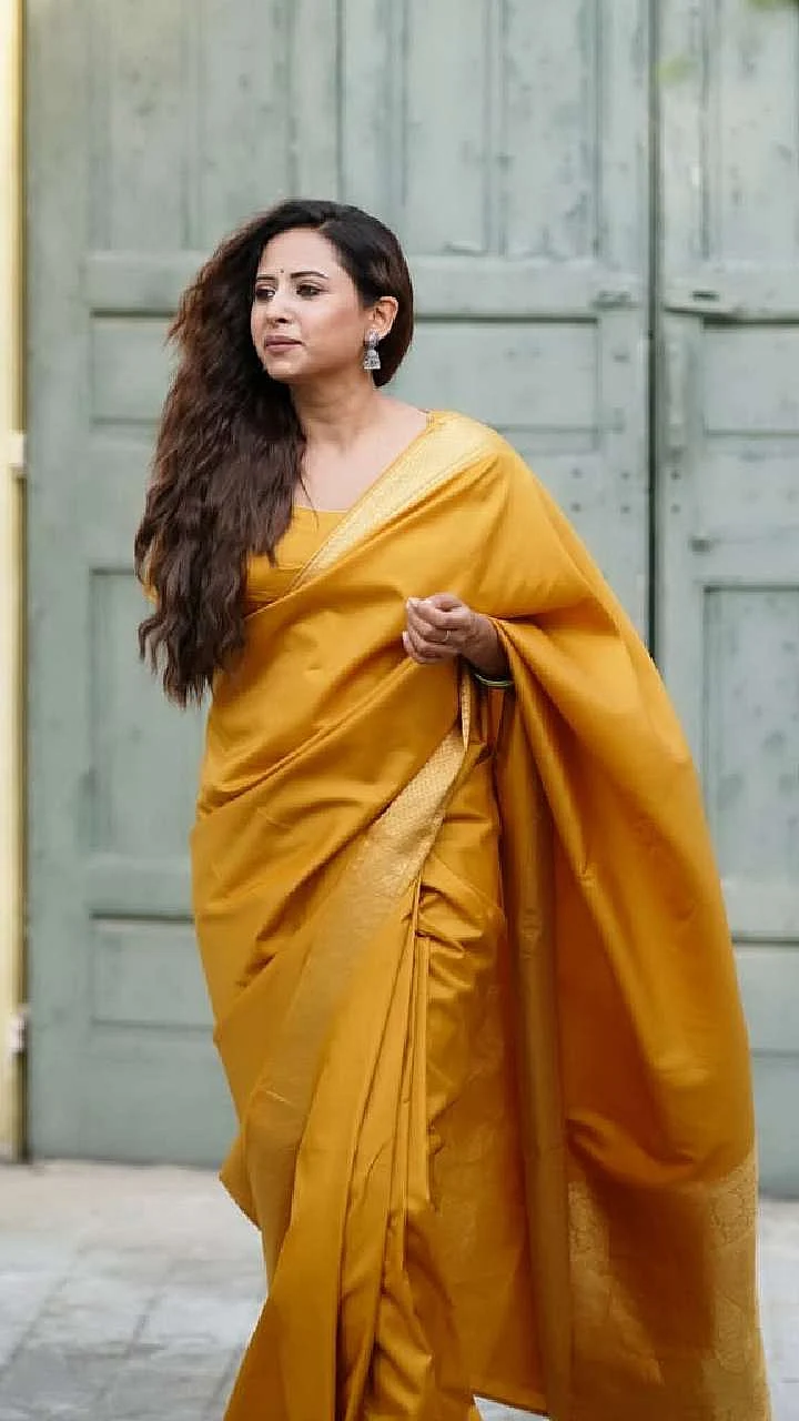 sargun mehta saree 4