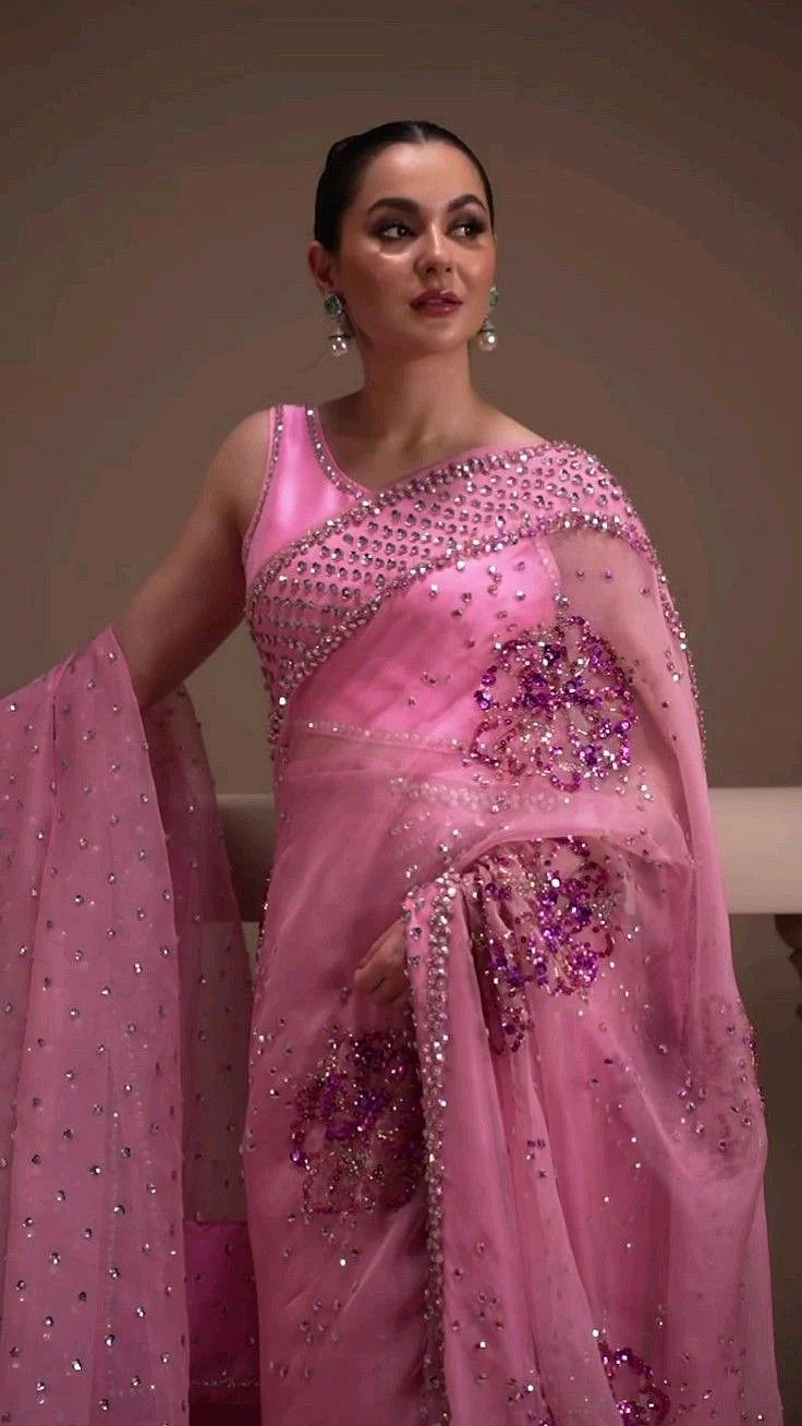 Hania Amir Saree 10