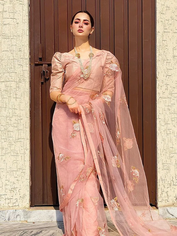 Hania Amir Saree 5
