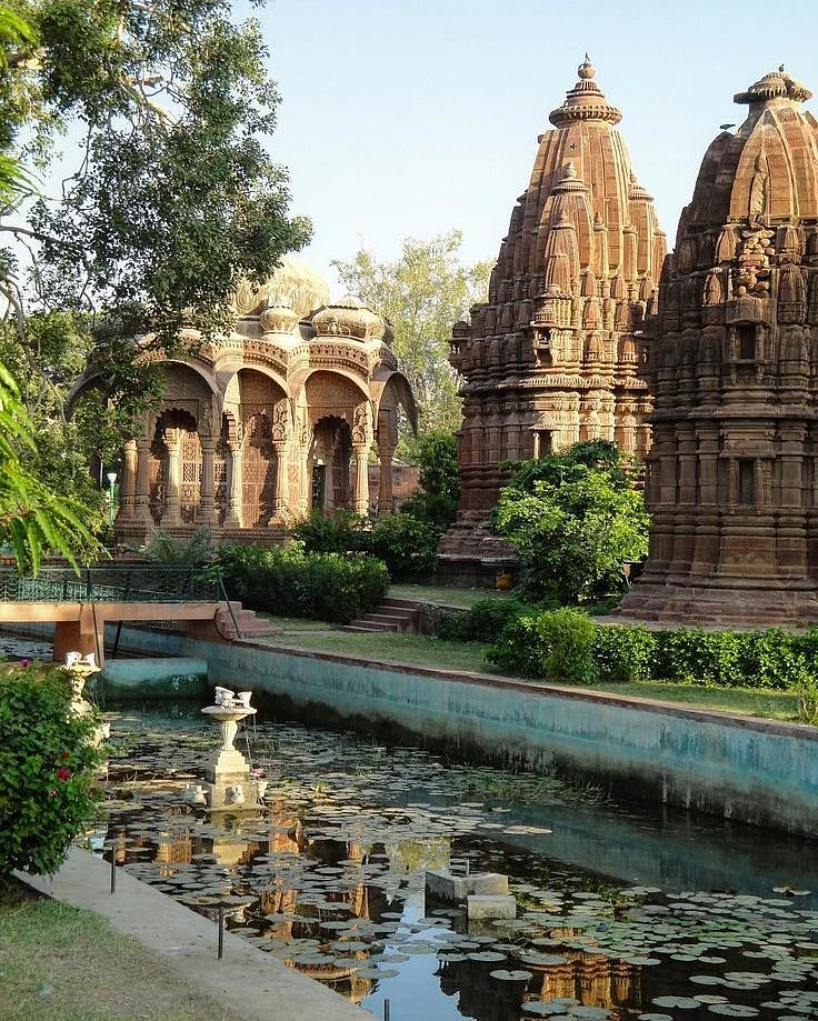 Mandore Garden of Jodhpur beautiful temples of India Travel attractions Natural Beauty Rajasthan