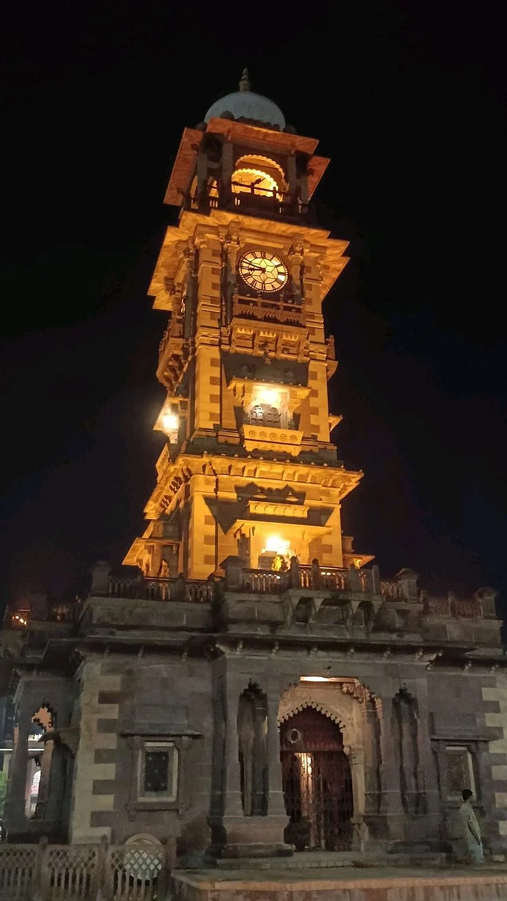 Jodhpurs Majestic Clock Tower A Glimpse into Times Embrace