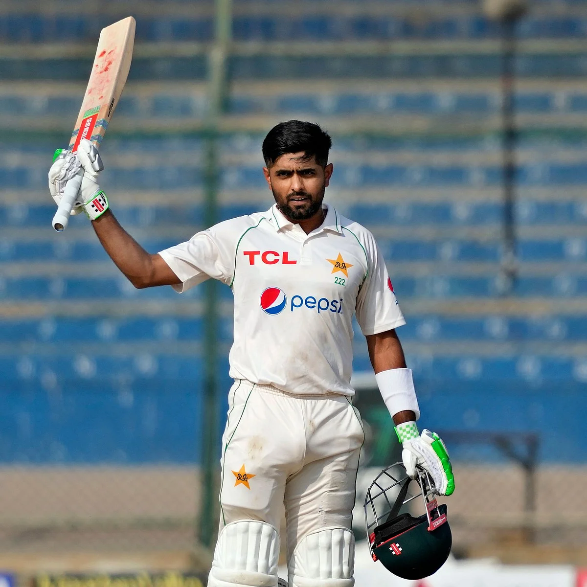 babar azam breaks multiple records on first day of karachi test against new zealand