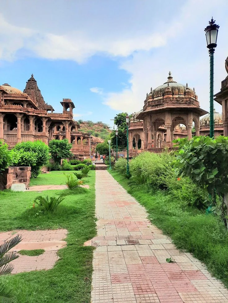 Royal Cenotaphs at Mandore Gardens 9km from…