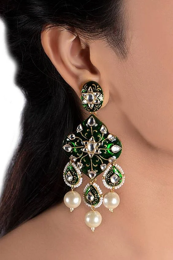 Meenakari Earrings