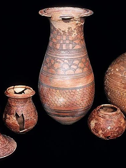 cemetery pottery