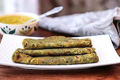 Palak Paratha Recipe 7