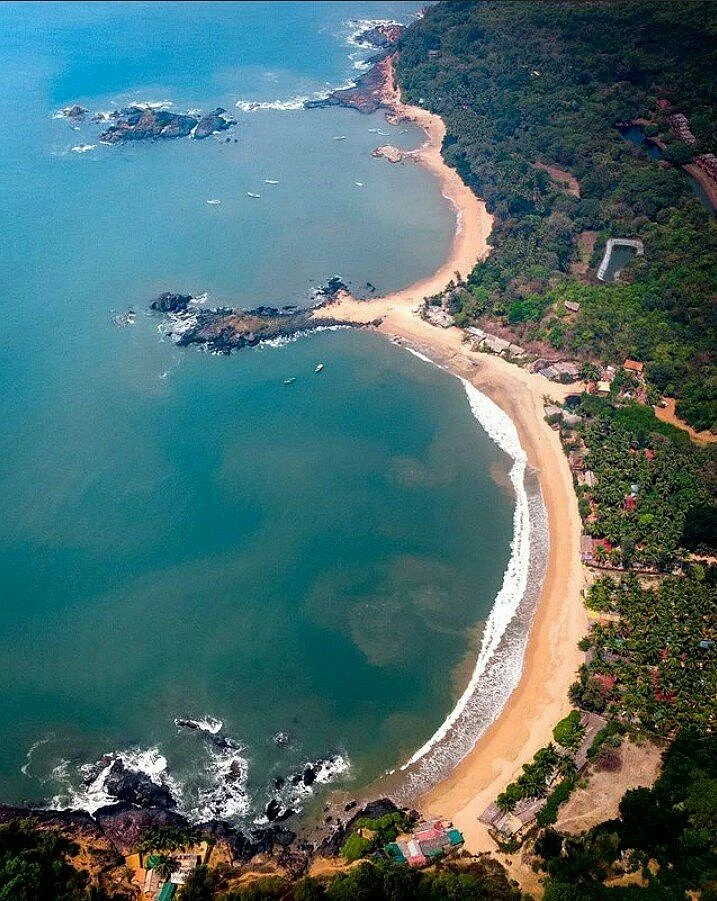 OM beach in GokarnaKarnataka