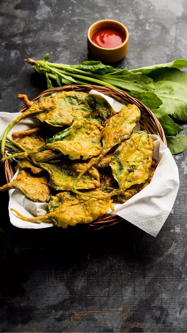palak pakoda