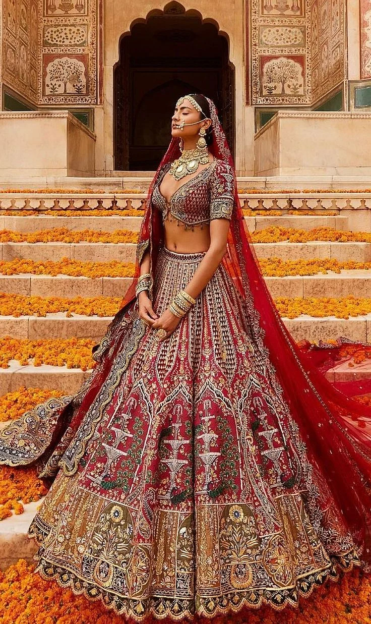 Bridal Lehenga Designs 9