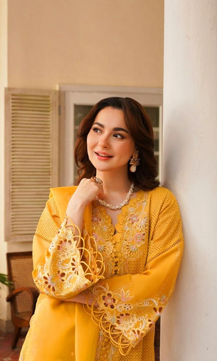 yellow salwar suit women 4