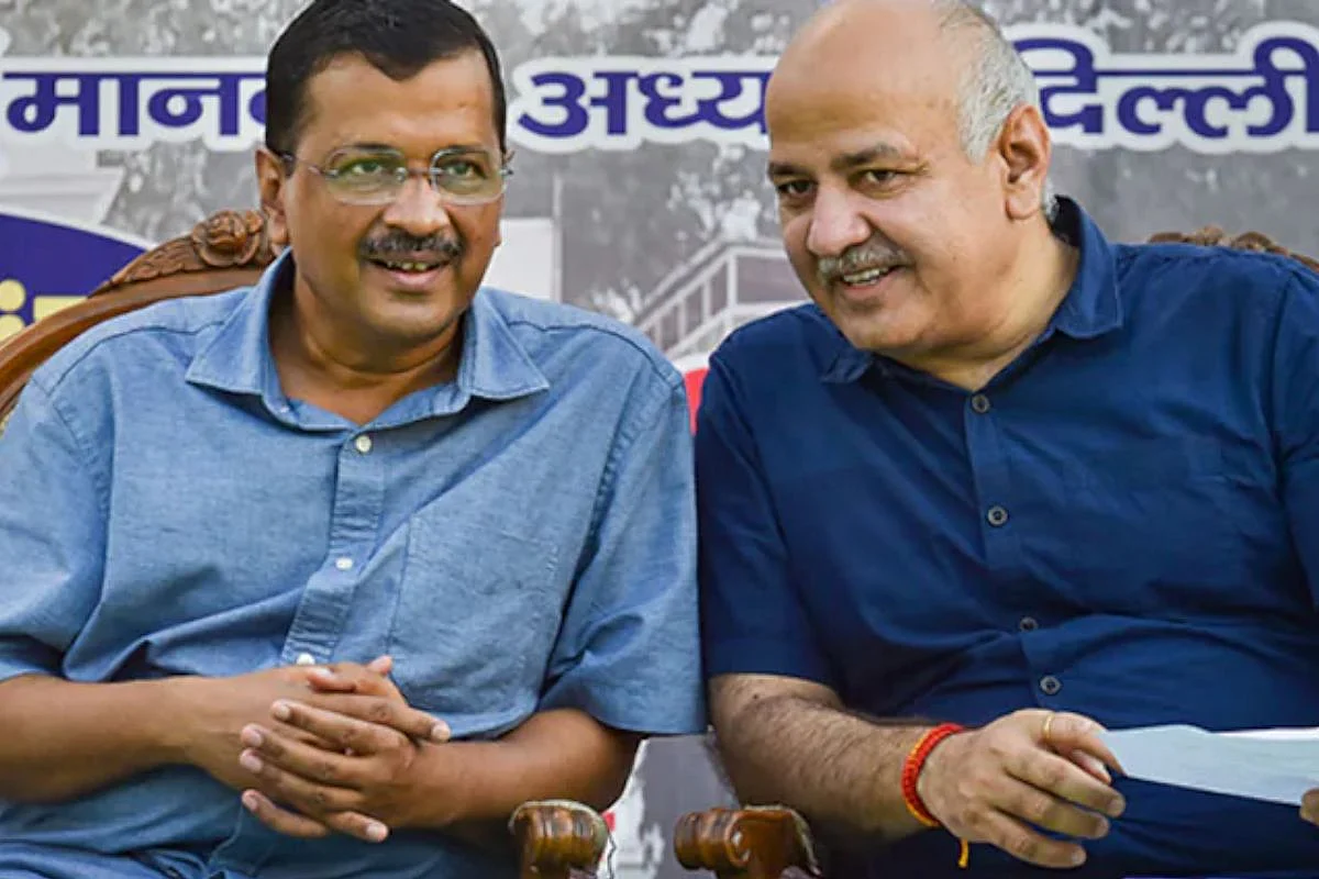 Arvind Kejriwal and Manish Sisodia