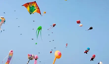 Kites are taking over the sky at the International Kite and Sweet Festival this Sankranthi V png 44