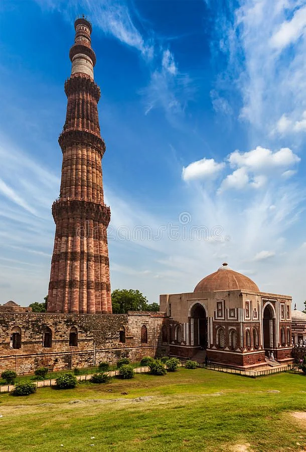 Qutub Minar stock photo Image of column minar destination 31817244