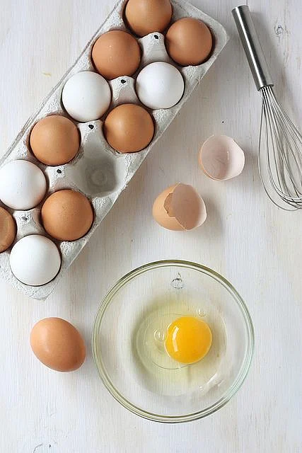 Eggs in baking