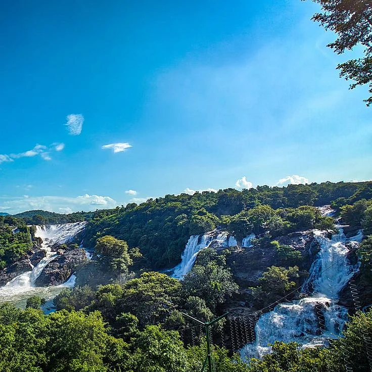 📍Shivanasamudra Falls Located 150 km away from…