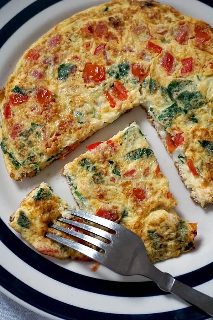 Palak Egg Omelette 4