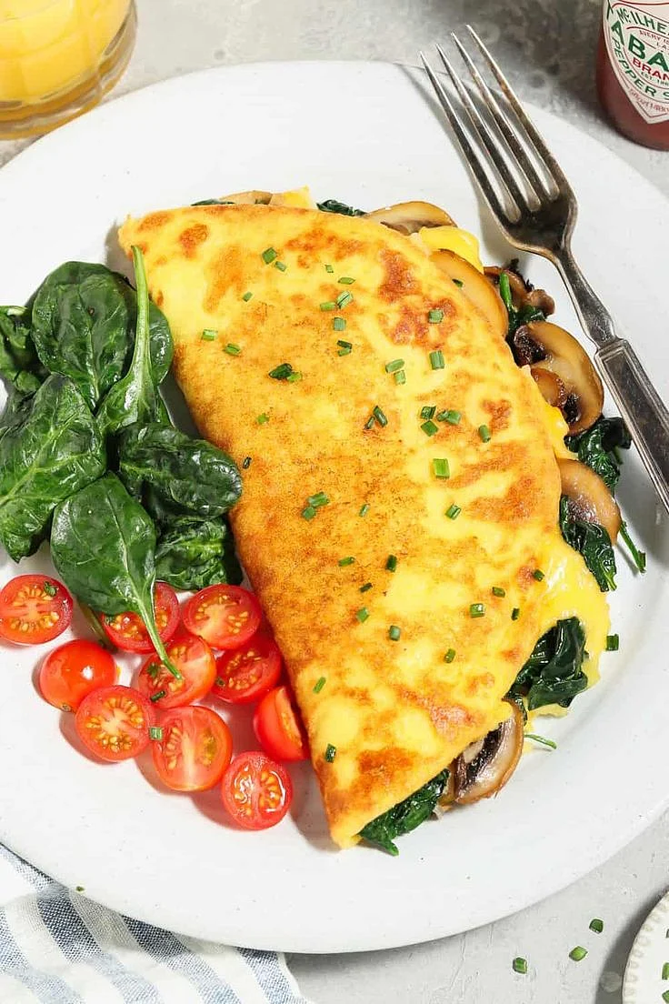 Palak Egg Omelette 5