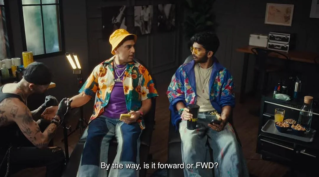 Vishy Anand and Gukesh D in Myntras AD
