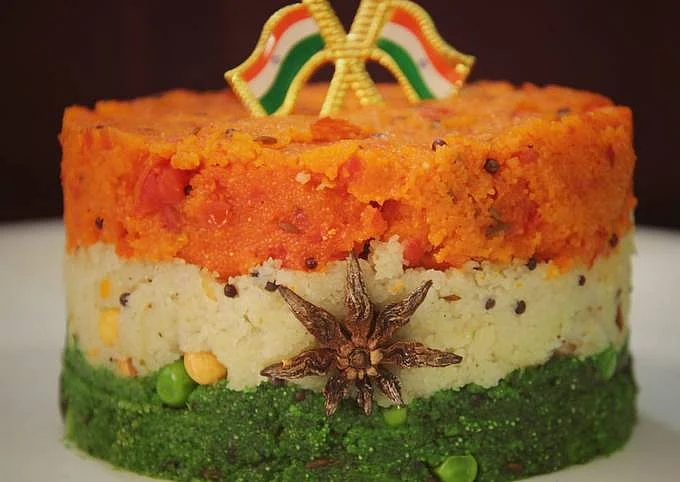 tricolor upma recipe main photo
