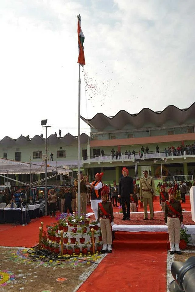 Republic Day flag hosting