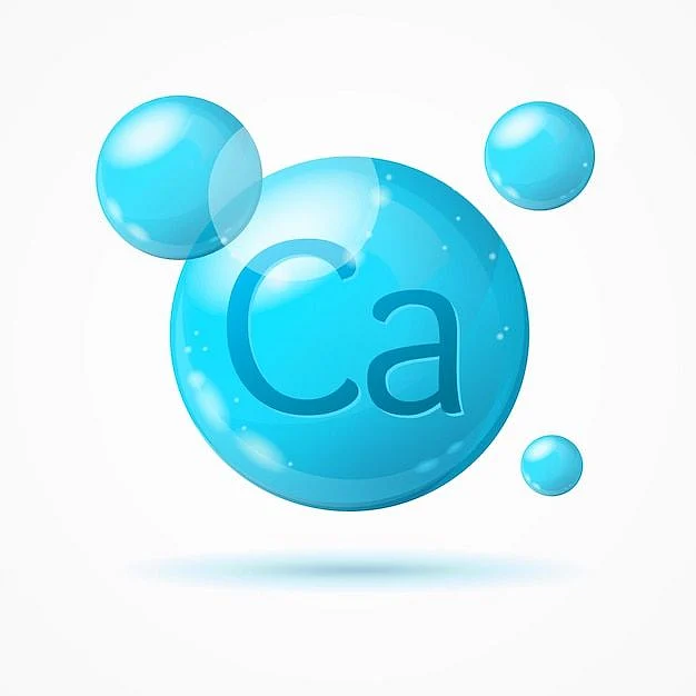 Premium Vector Realistic Detailed 3d Calcium Background Card Vector