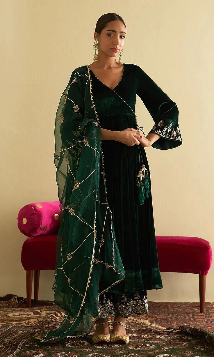 Green Color Suits