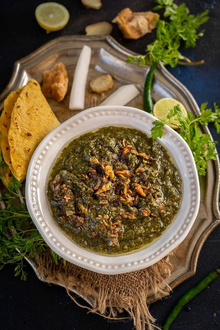 sarson saag makka roti
