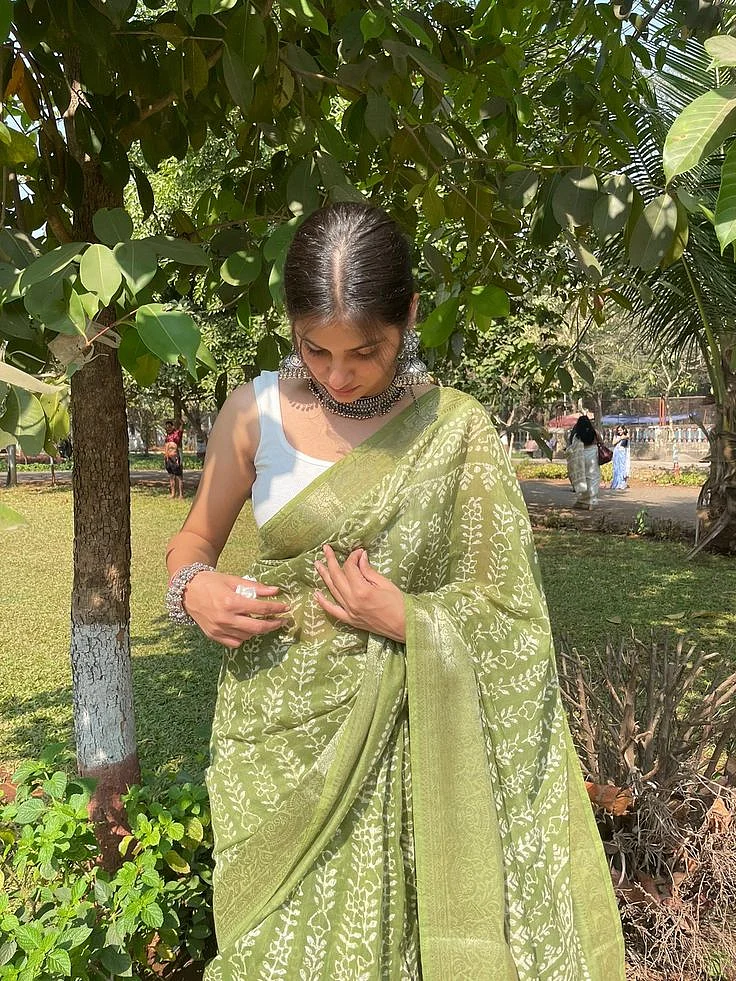 yet another saree inspo 🌱