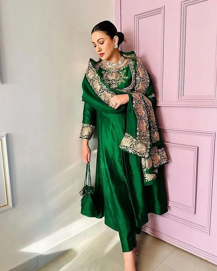 Green Color Suits