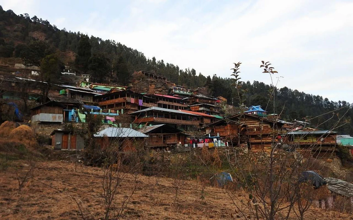 LargeImage How to reach the famous base village Sankri Bikat Adventures