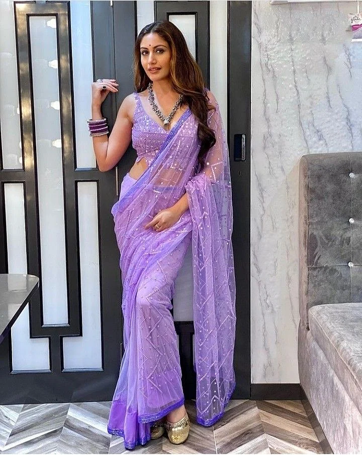 Nagin 5 Bani Saree Look Nagin 5 Bani Dresses Surbhi Chandna Dresses