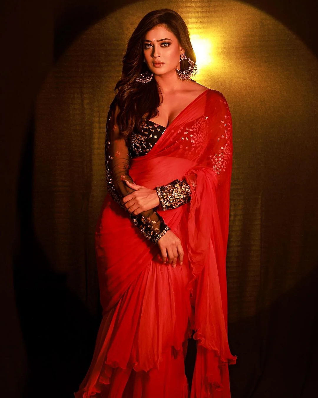 Shweta Tiwari Saree Looks 10
