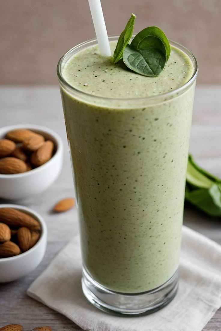 Almond and Spinach Smoothie