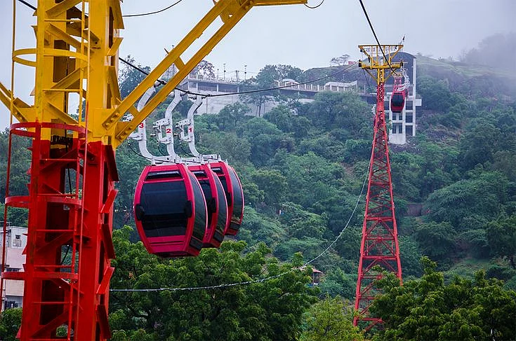 Naina Devi Temple by cable car