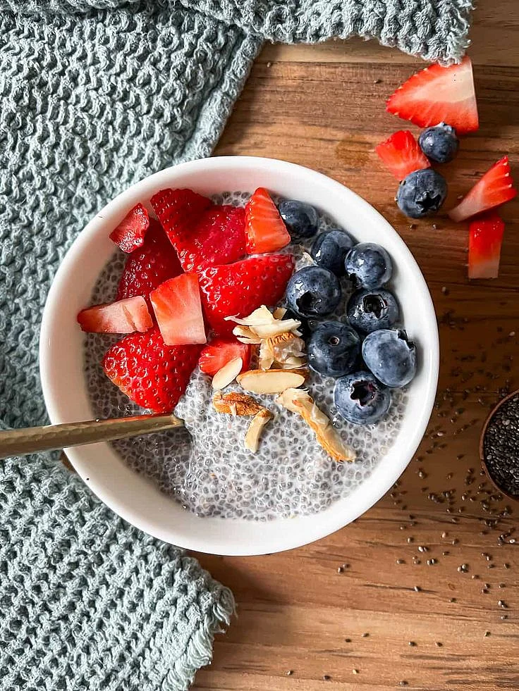Chia Seeds Overnight Easy Chia Pudding Recipe
