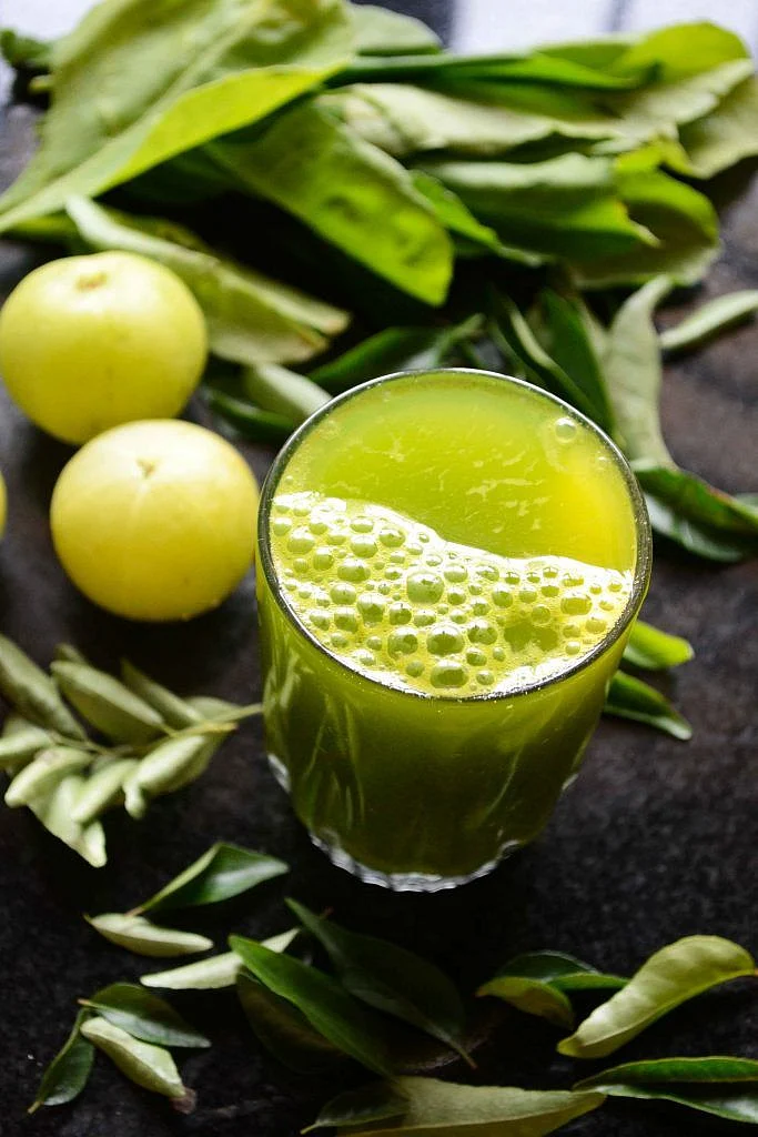 Gooseberry Green Detox Drink Recipe