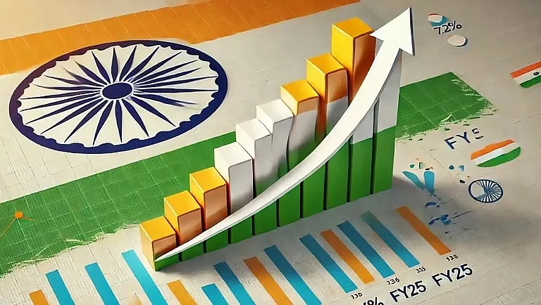 punjabkesari2025 01 15jds0kstaEconomy Indian economy to grow at around 6.5 in FY25