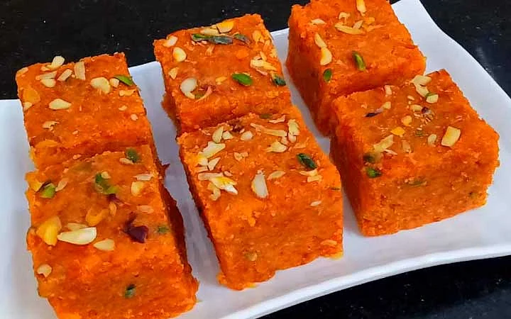 Gajar Suji Barfi