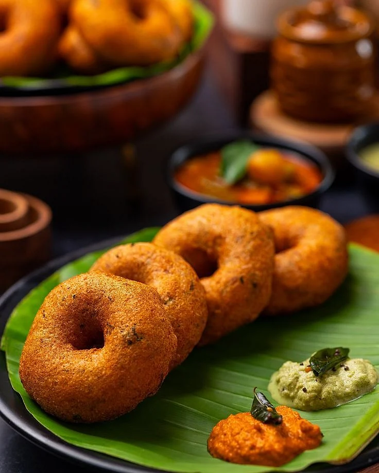 Medu Vada South Indian dish