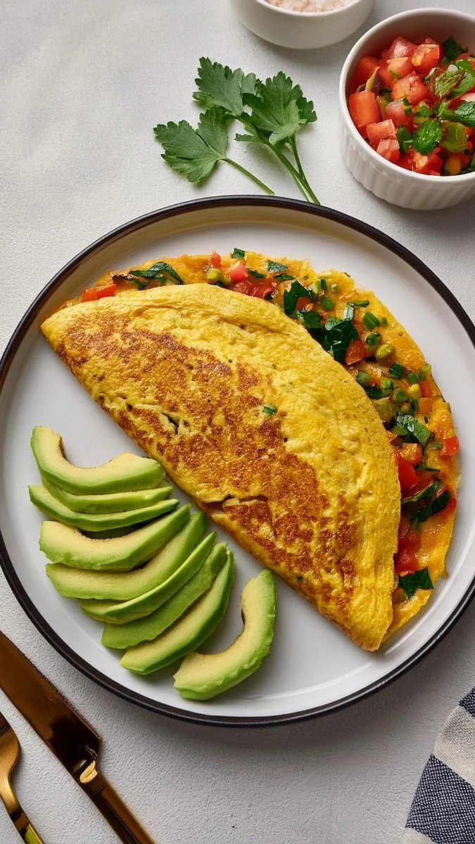 Chickpea Flour Omelette 1