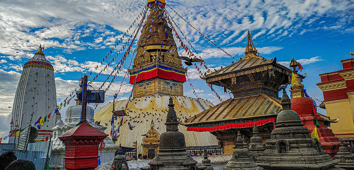 experiencing swayambhunath stupa the monkey temple of nepal L distinctdestinations