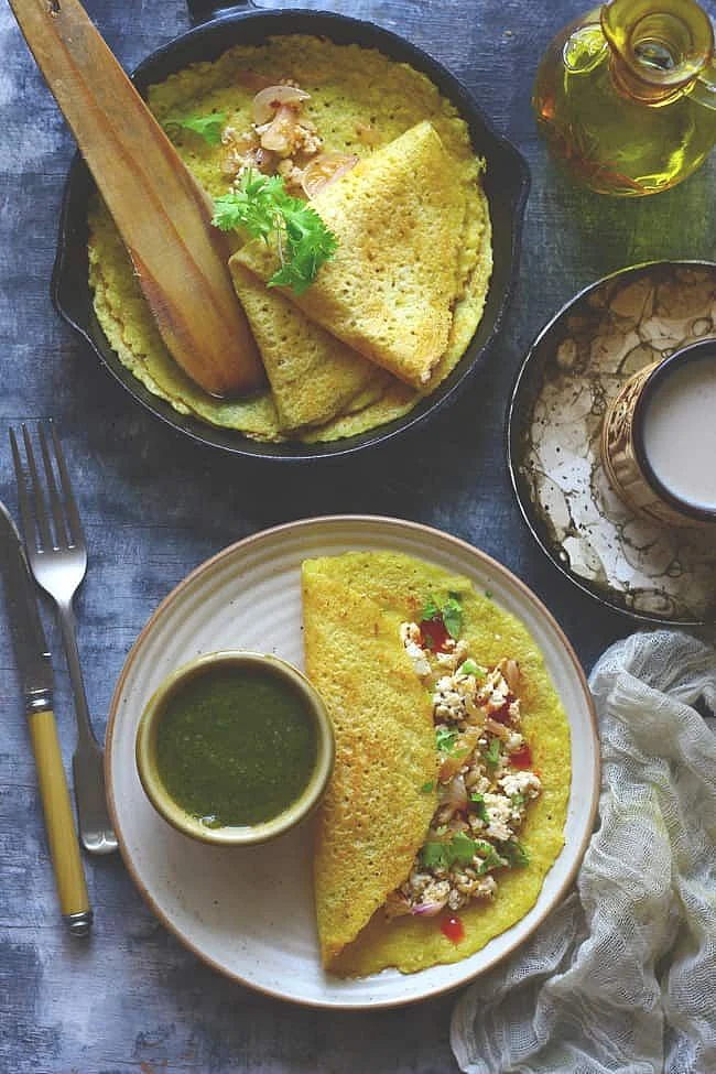 Masoor Dal Chilla 2