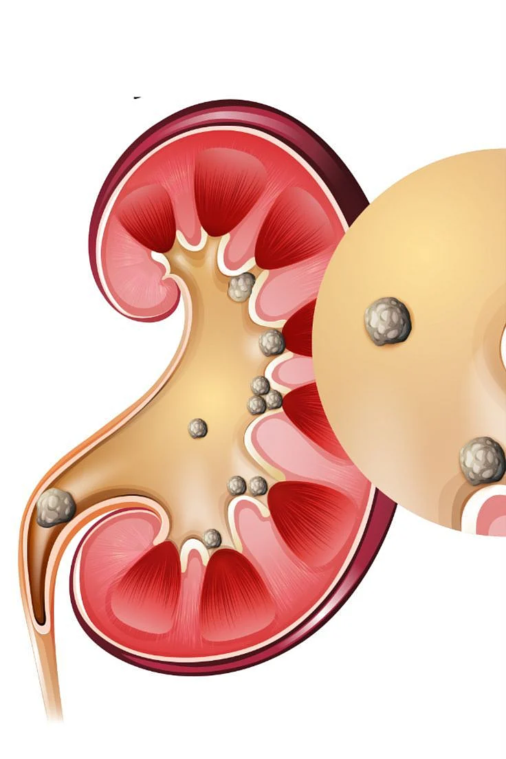 Kidney Stone Size Chart in MM and CM